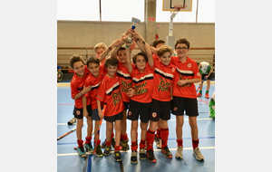 Les Rouges Champions AURA salle U12 