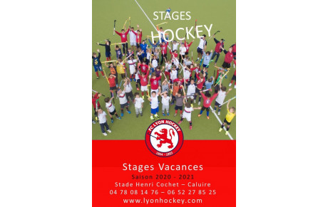 Stage de hockey vacances de la Toussaint du 19 au 23 octobre