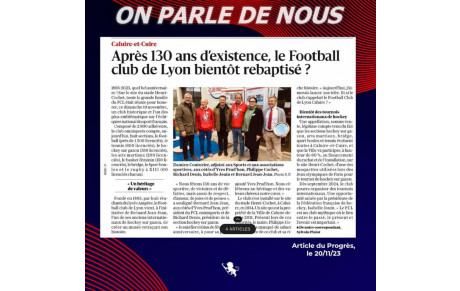 On parle de nous dans la presse